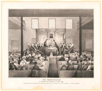 The Presentation, of a gold snuff box to the Rev. R.T. Breckenridge LCCN2003674536
