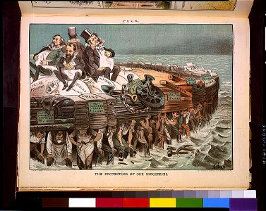 The protectors of our industries - Gillam ; Mayer Merkel & Ottmann lith., N.Y. LCCN94507245