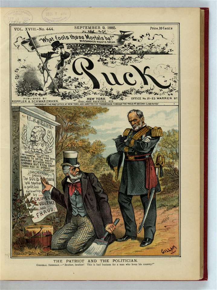 The patriot and the politician - Gillam. LCCN2011660541