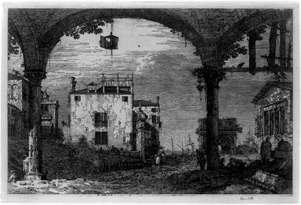 The portico with a lantern LCCN97511253