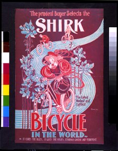 The Prudent buyer selects the Shirk, the latest, neatest, and lightest bicycle in the world - Ottman, Chic. LCCN94510053