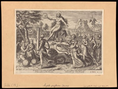 The Power of Thruth 1574 print by Gerard Groenning, S.I 54363, Prints Department, Royal Library of Belgium