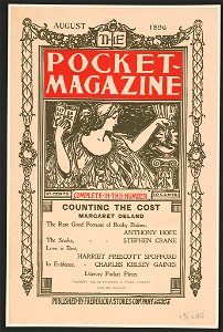 The pocket magazine. August 1896. Counting the cost. Margaret Deland LCCN2014649550