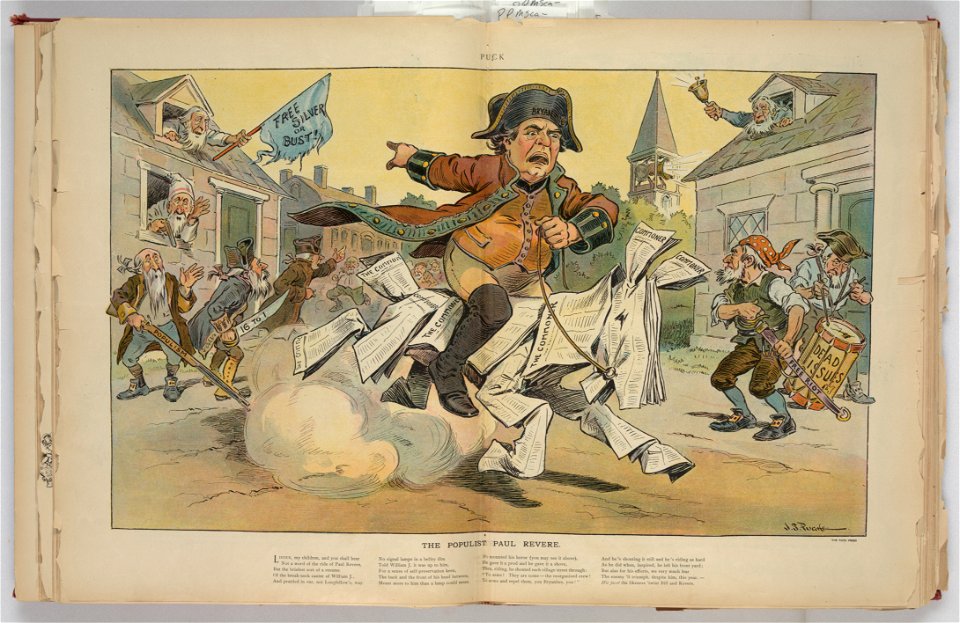 The populist Paul Revere - J.S. Pughe. LCCN2011645534
