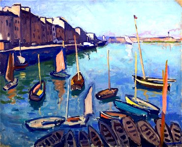 The Port, Le Havre Albert Marquet (1906)