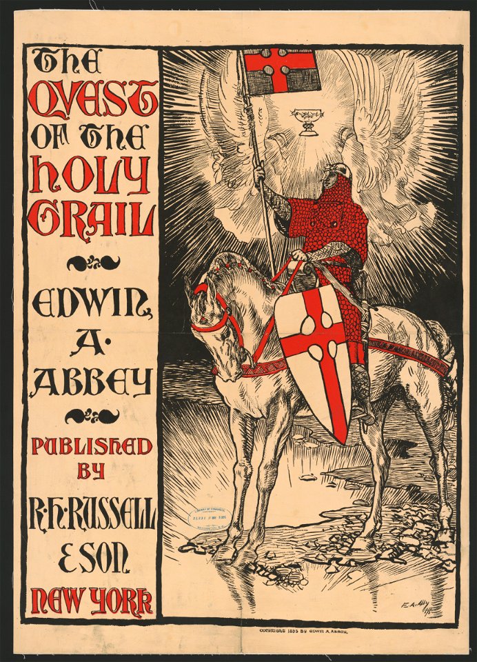 The quest of the holy grail by Edwin A. Abbey. LCCN2014649128