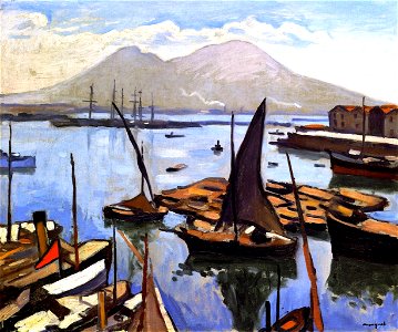 The Port of Naples Albert Marquet (1909)