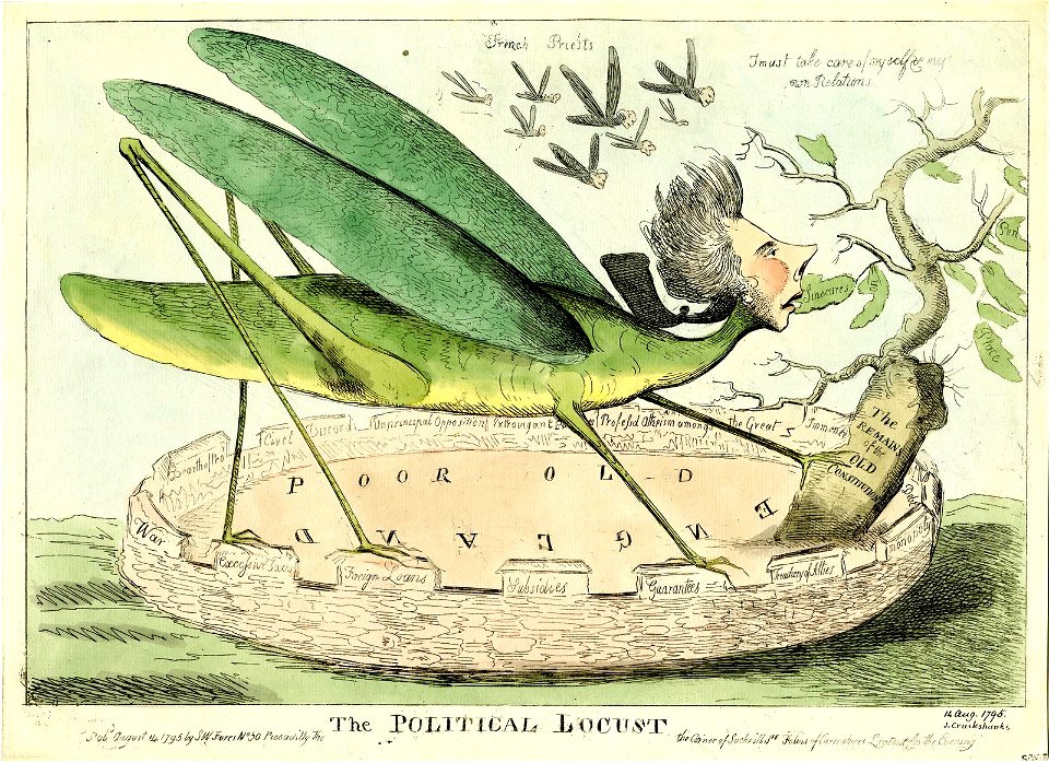 The political locust (BM 1868,0808.6462)
