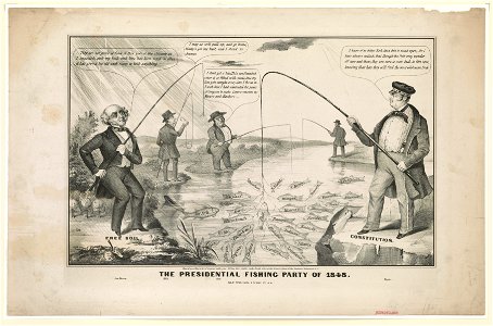 The Presidential fishing party of 1848 LCCN2003674559
