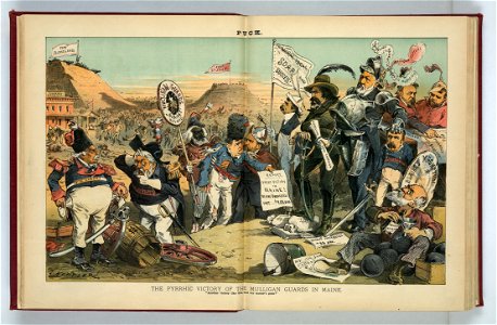 The pyrrhic victory of the Mulligan guards in Maine - J. Keppler. LCCN2011661828