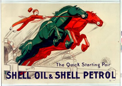 The Quick-starting pair Shell oil and Shell petrol