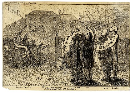 The Prince at grass. (BM 1868,0808.5647)