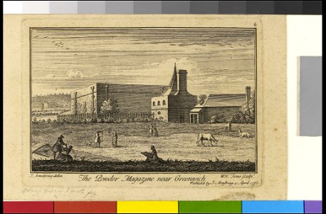 The Powder Magazine near Greenwich RMG PU2175