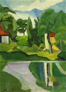 The Pond. David Shterenberg