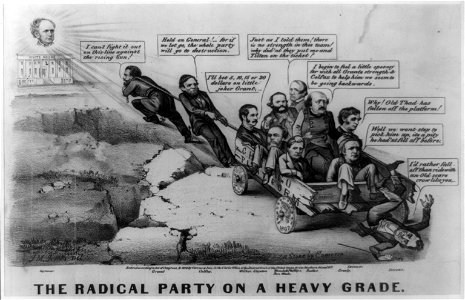 The Radical Party on a heavy grade LCCN2003674599