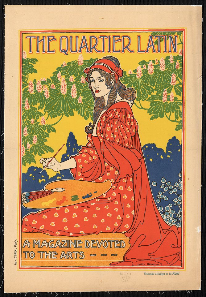 The Quartier Latin. A magazine devoted to the arts - Louis Rhead. LCCN2005693043