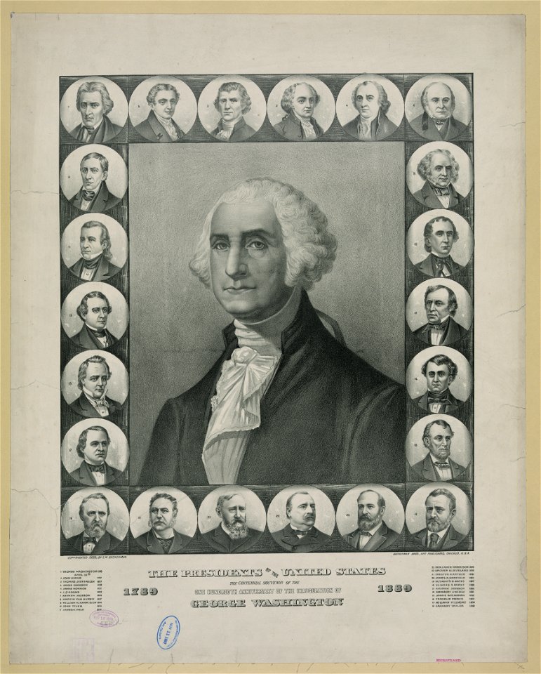 The Presidents of the United States LCCN2003680055