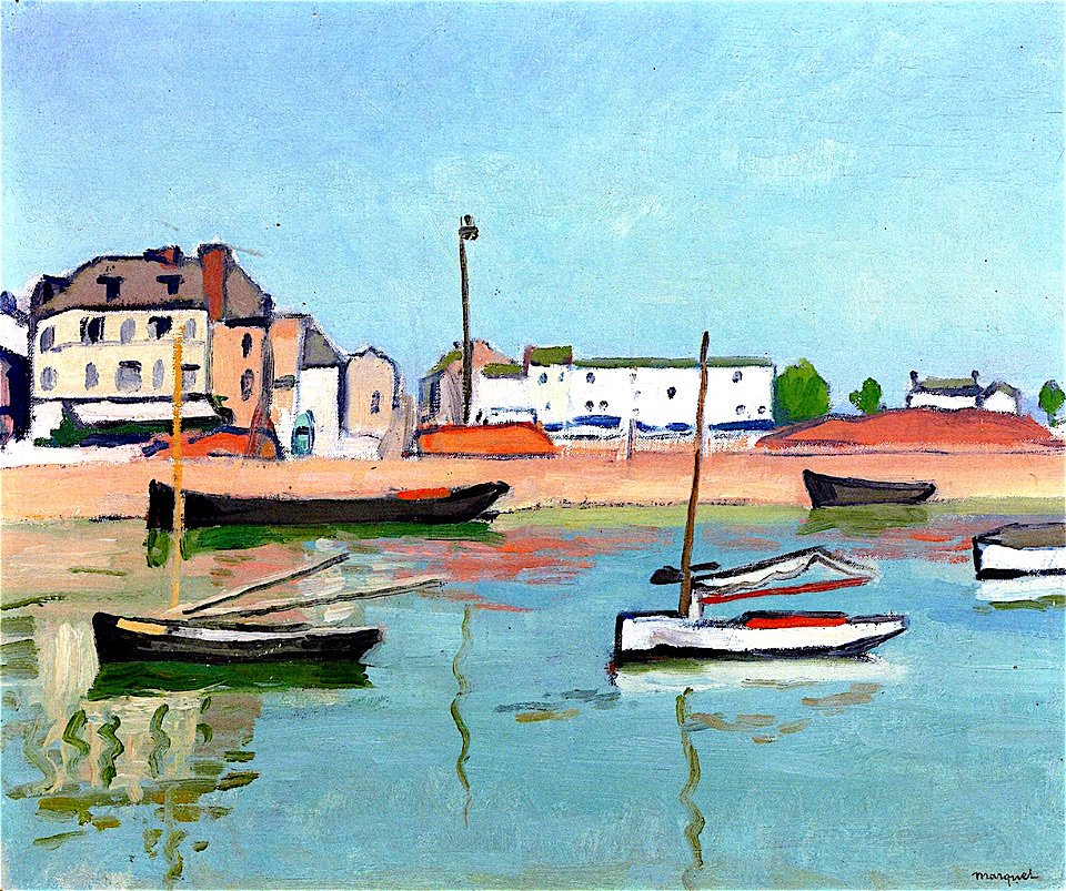 The Port of Honfleur Albert Marquet (1911)