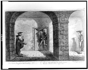 The rake's progress at the university. No. 1. Ah me! What perils doth that youth encounter ... LCCN90710279