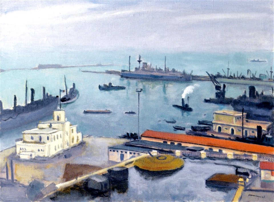 The Port and the Customs House Albert Marquet (1942-1943)