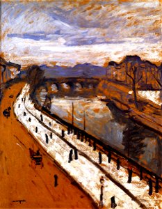 The Quai des Grands Augustins Albert Marquet (1905)