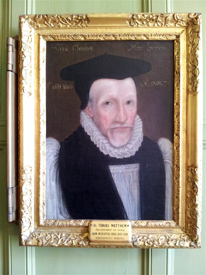The Red Lodge Museum - Bristol - Portrait Archbishop Tobias Matthew
