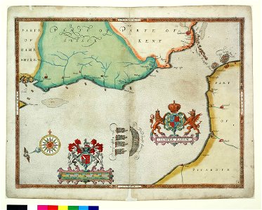 The pursuit to Calais, 4 - 6 August 1588 RMG F8046