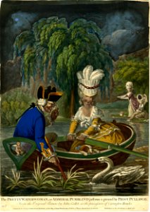 The Pretty Waterwoman, or Admiral Purblind just run aground by Peggy Pullaway (BM 1877,1013.883)