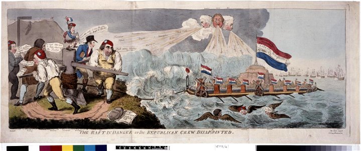 The raft in danger or the Republican crew disappointed (BM 1868,0808.6689)