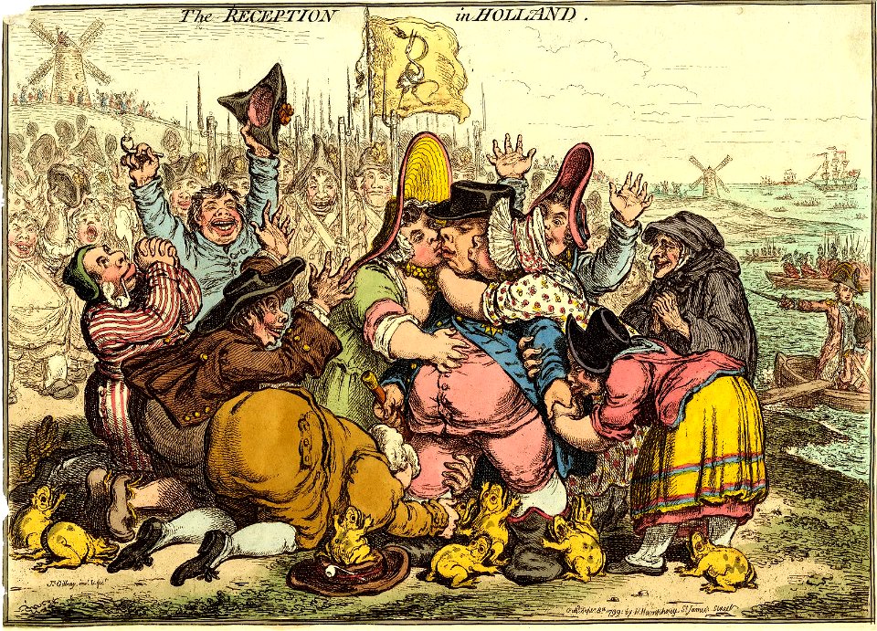The Reception in Holland. (BM 1868,0808.12555)