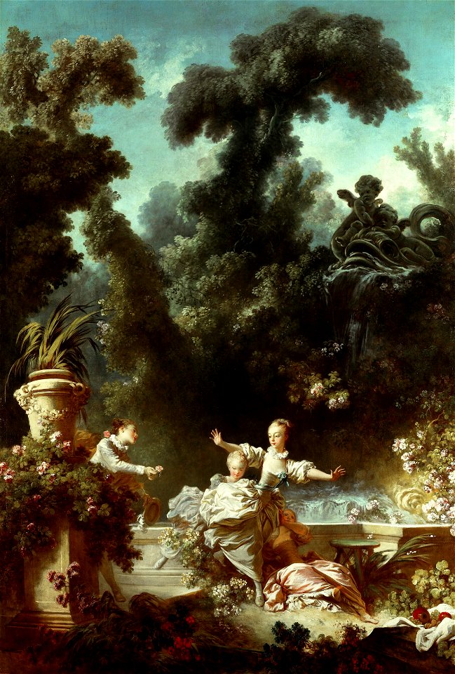 The Progress of Love - The Pursuit - Fragonard 1771-72
