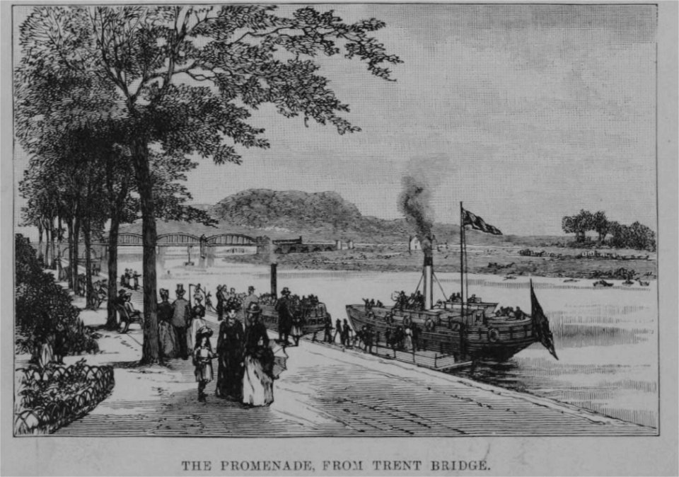 The Promenade from Trent Bridge