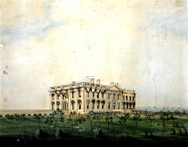 The President's House by George Munger, 1814-1815