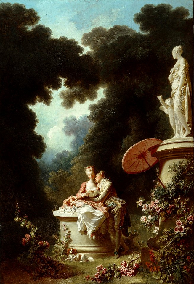 The Progress of Love - Love Letters - Fragonard 1771-72