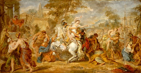 The Rape of the Sabine Women E10302