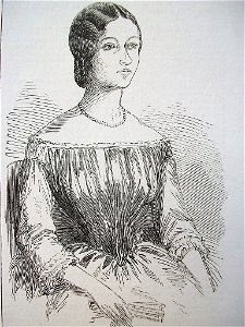 The Queen of the Sandwich Islands, Miss Emma Rooke, 1856