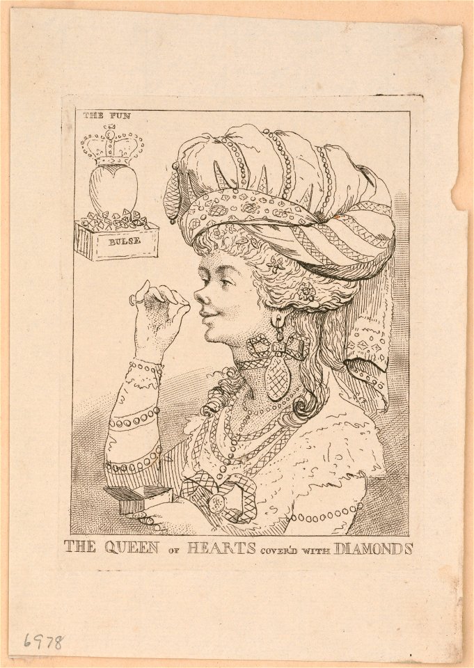 The Queen of Hearts cover'd with diamonds LCCN2006689307