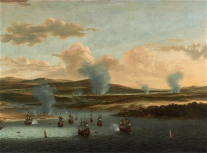 The Raid on the Medway by Willem Schellinks Rijksmuseum Amsterdam SK-C-1737. Free illustration for personal and commercial use.