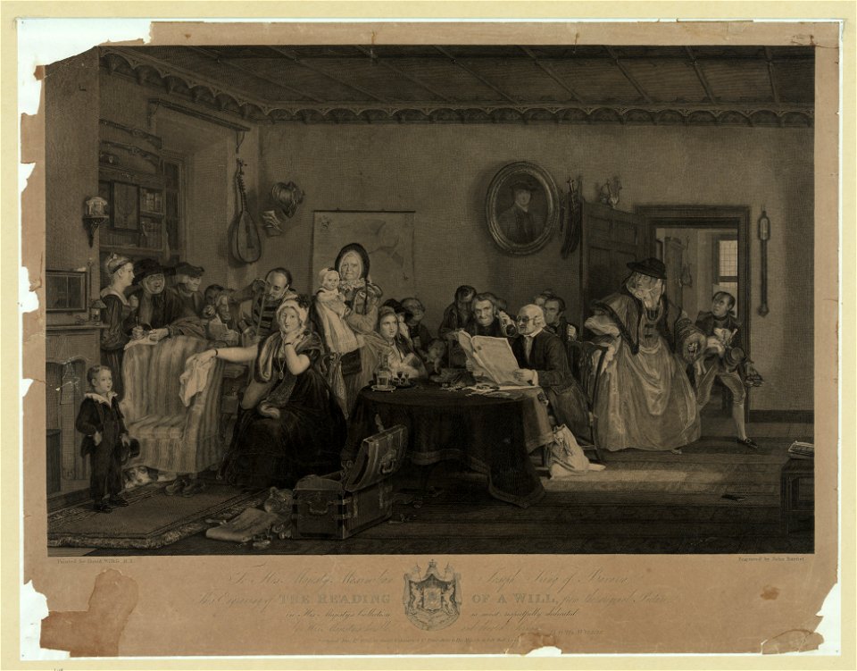 The reading of a will... LCCN2003666352