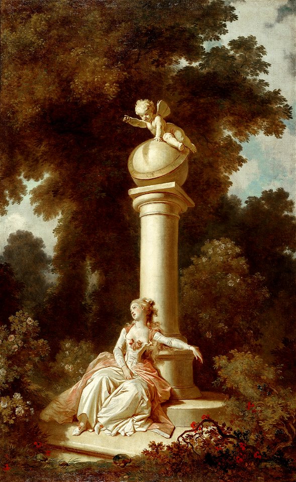 The Progress of Love - Reverie - Fragonard 1771-72