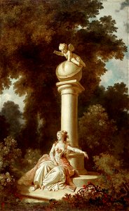The Progress of Love - Reverie - Fragonard 1771-72