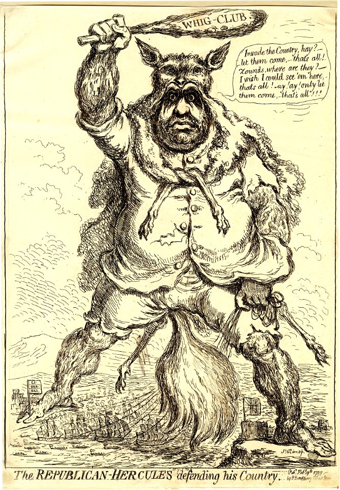 The Republican-Hercules defending his country. (BM 1851,0901.846)