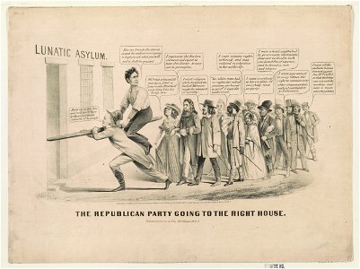 The Republican Party going to the right House LCCN2003674590