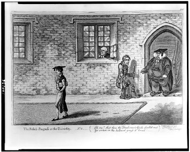 The rake's progress at university. No. 2. Ah me! That thou the freshman's guide should'st read ... LCCN90710280