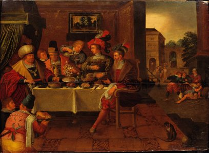 The Rich Man and Lazarus - Nationalmuseum - 17432