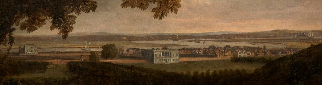 The Royal Observatory from Crooms Hill, about 1696 RMG L4949