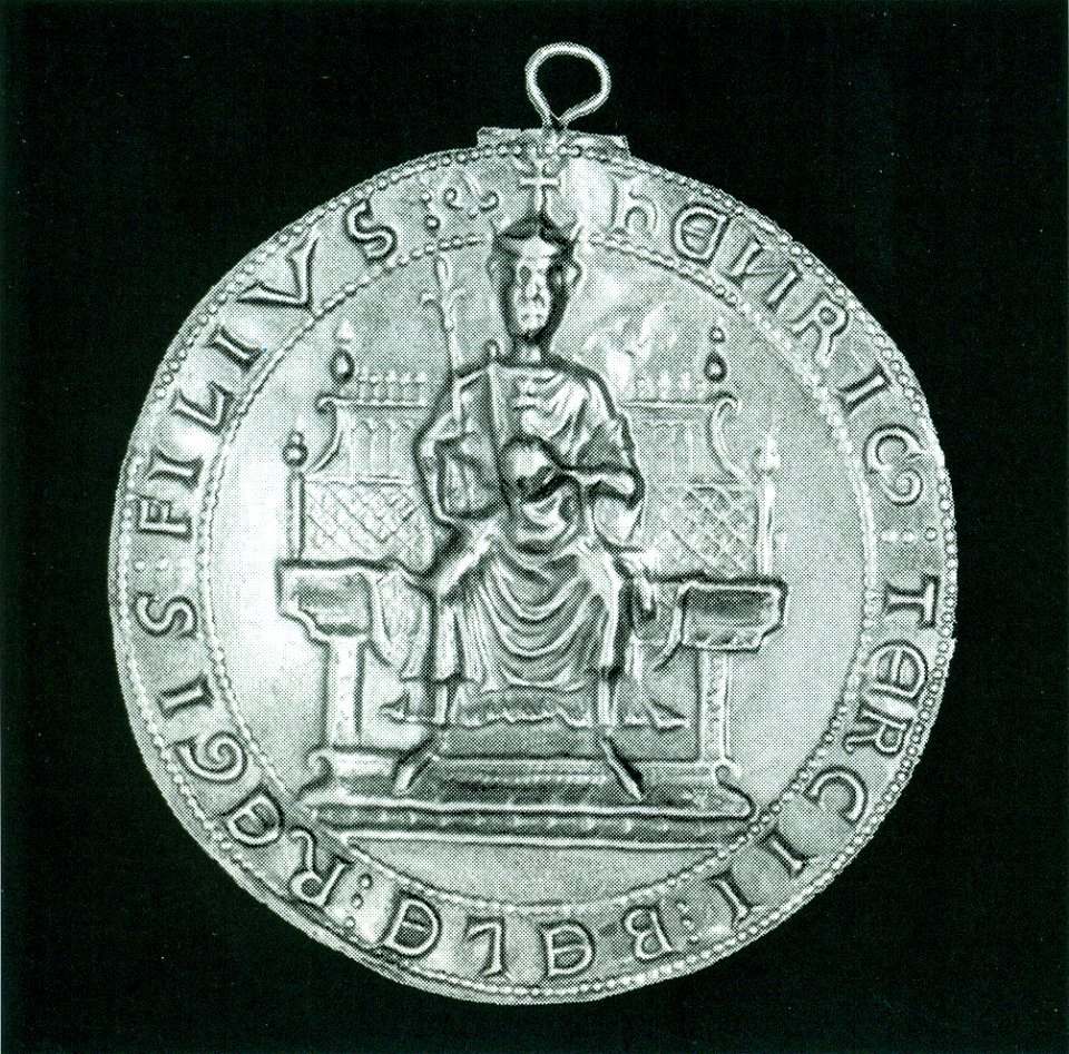 The Royal Globe with the Double Cross on the Seal of Emeric, King of Hungary