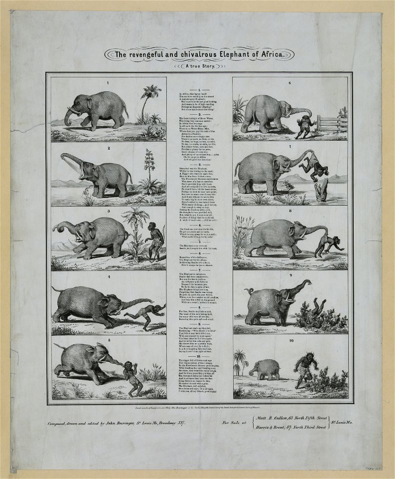The revengeful and chivalrous elephant of Africa LCCN2003680582