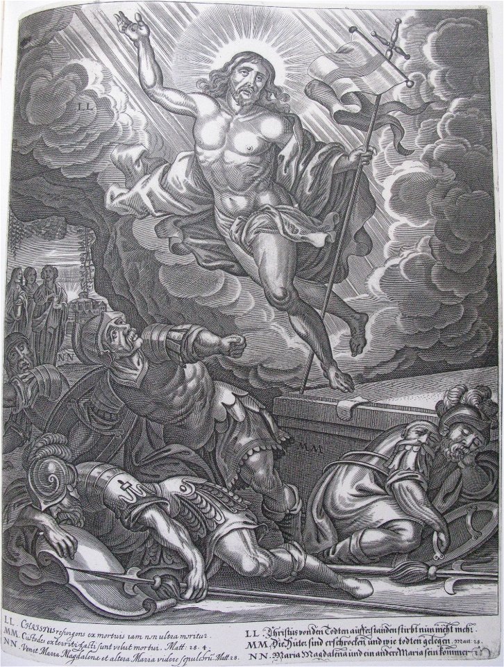 The resurrection, Iconotheca Valvasoriana