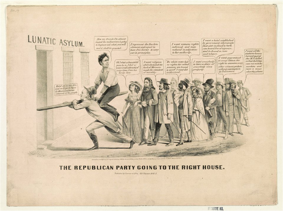 The Republican Party going to the right House LCCN2003674590